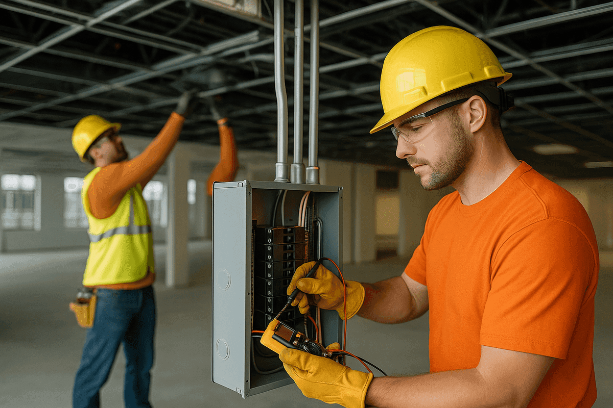 Commercial Services service by Heintz Electric