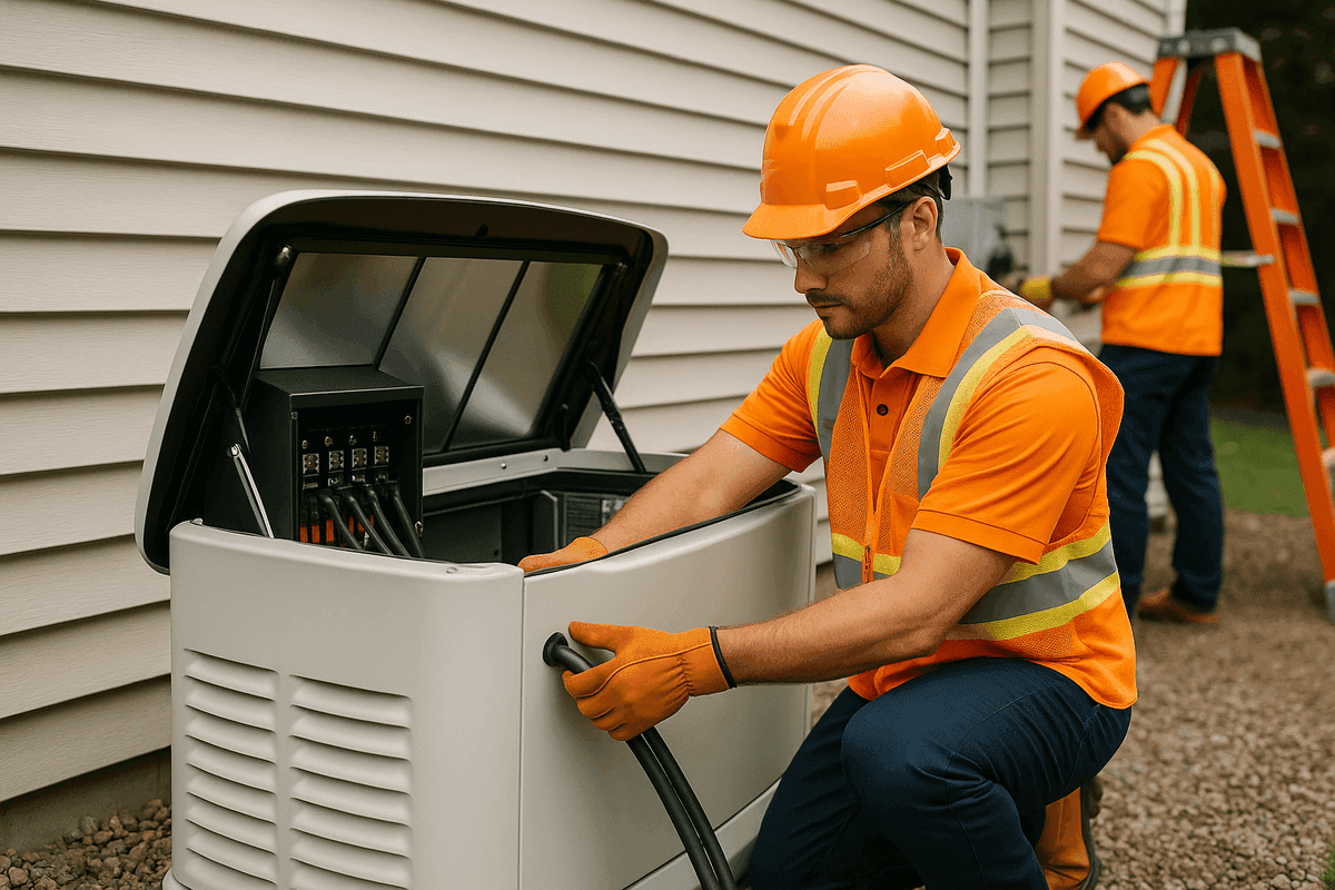 Generators service by Heintz Electric