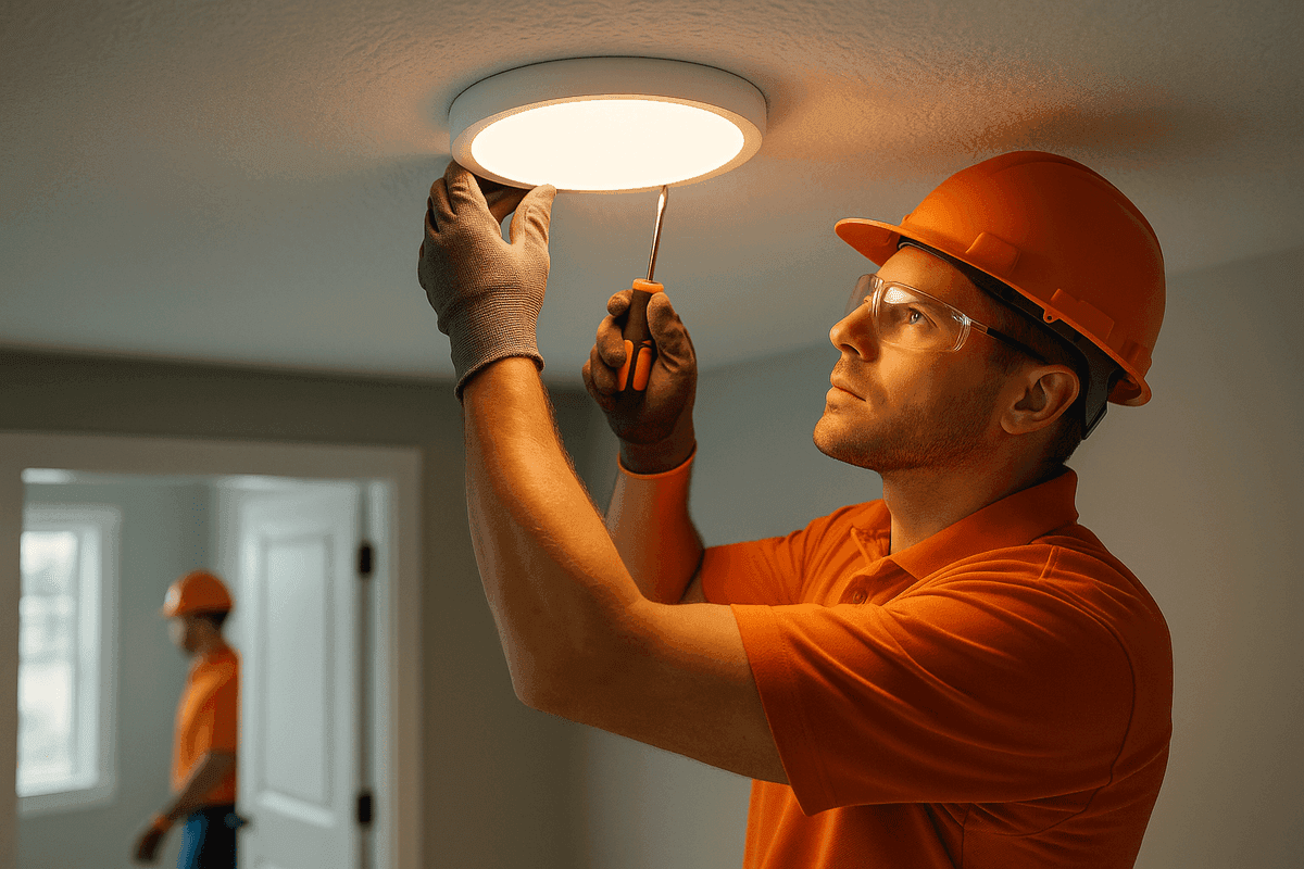 Lighting service by Heintz Electric