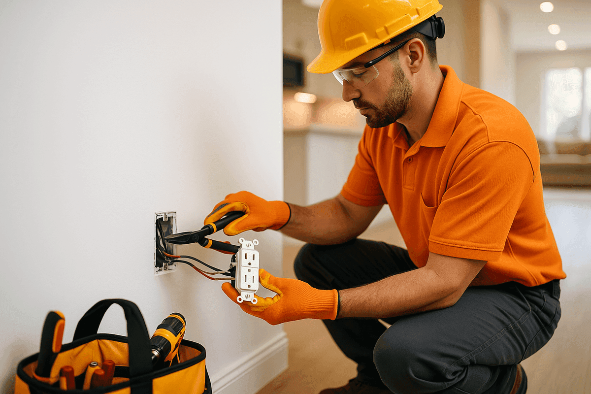 Outlets & Switches service by Heintz Electric